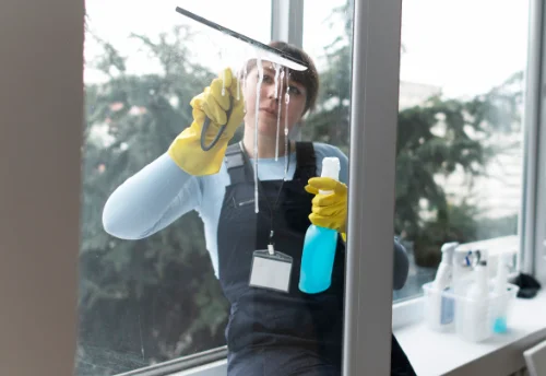 Nettoyage de vitres intérieures et extérieures à Douchy-Montcorbon